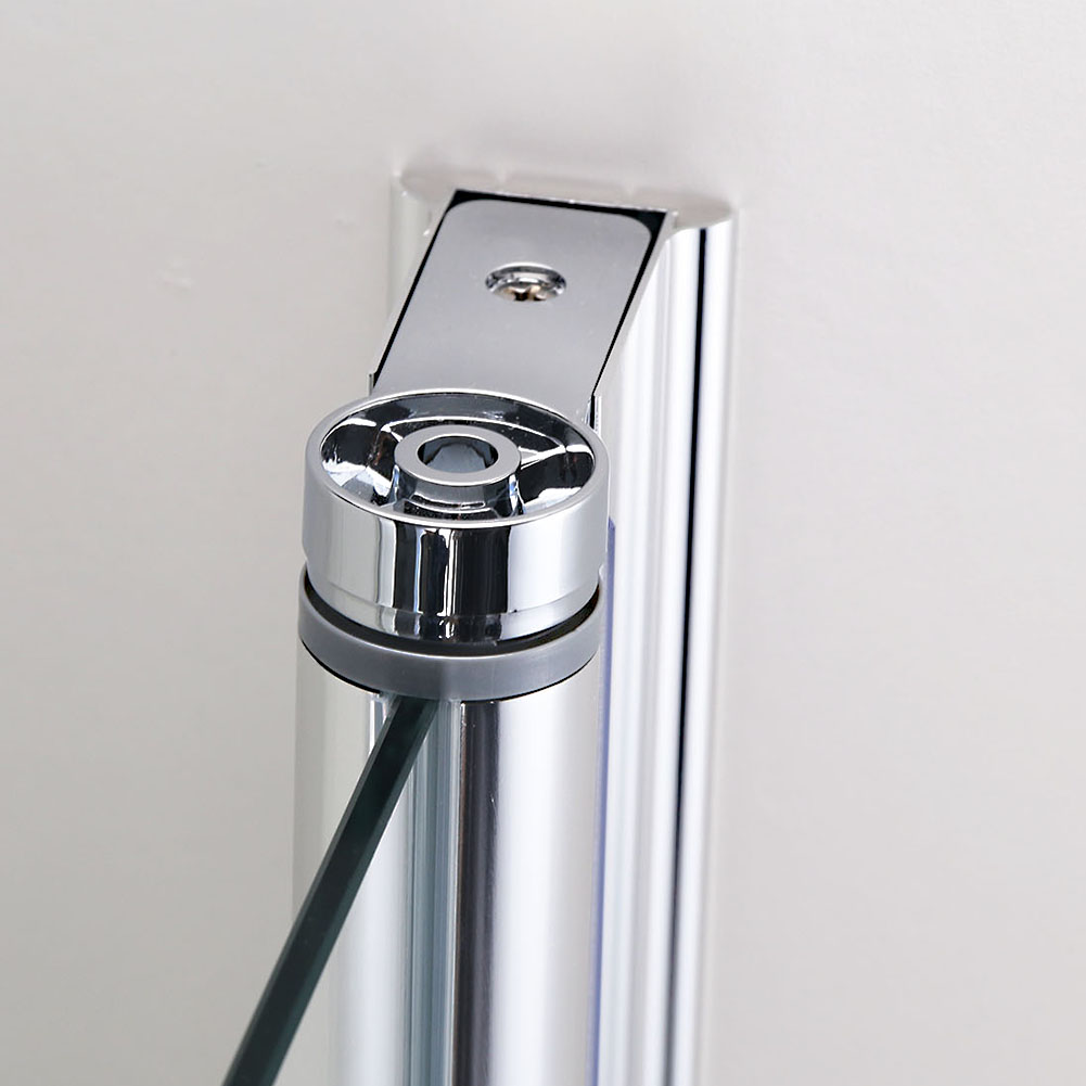 Details About 900mm Frameless Shower Screen Pivot Hinge Door Wall To Wall Swing Inside Outward