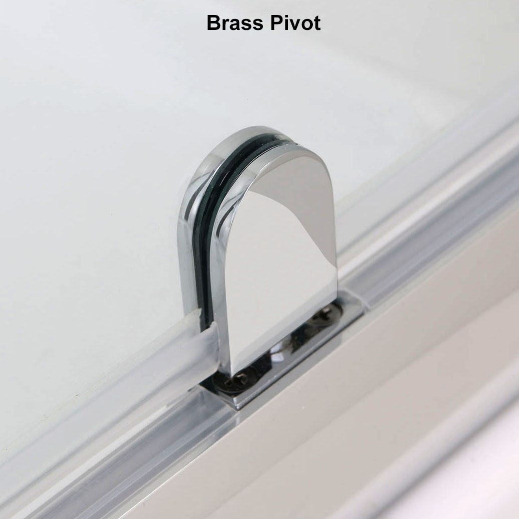 Shower Screen Bathroom Enclosures Pivot Door Corner Square Sliding