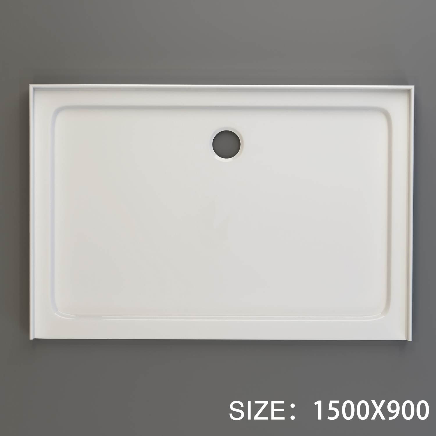 Square Shower Base Durable Acrylic Fiberglass Australia Standard
